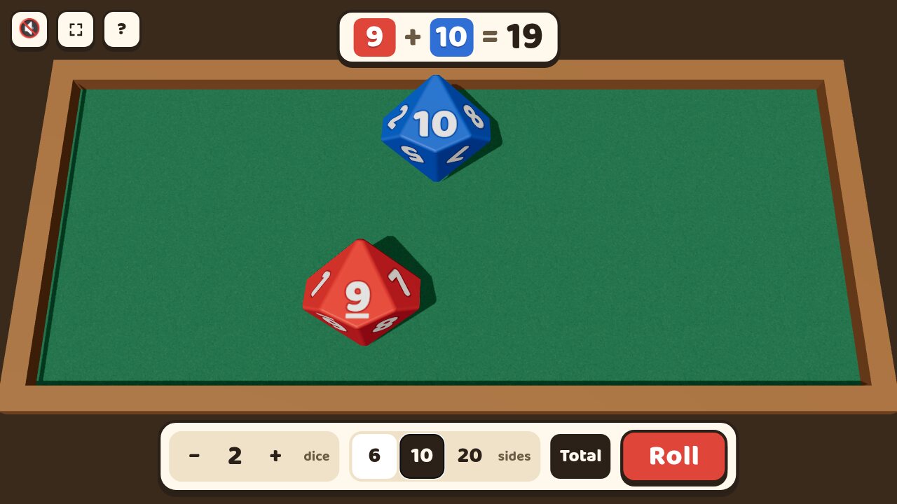 Two 10-sided dice